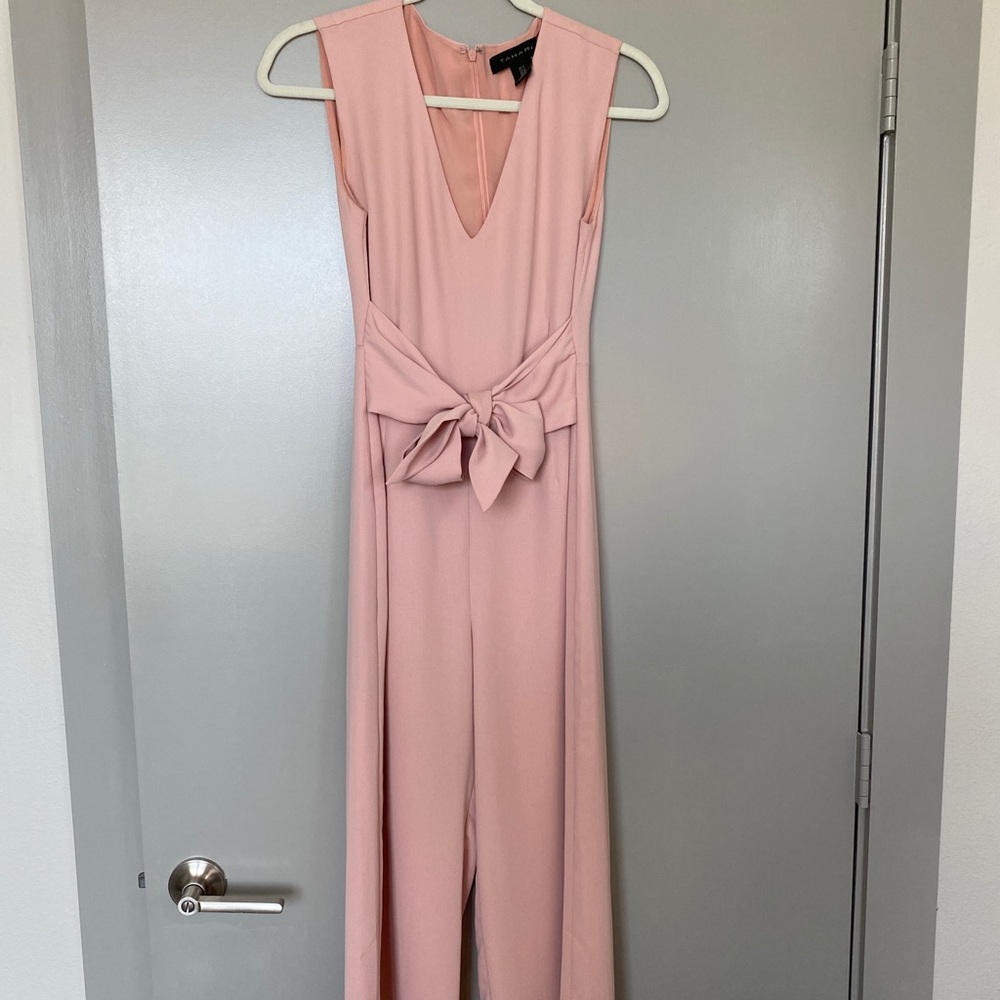 Tahari Light Pink Jumpsuit